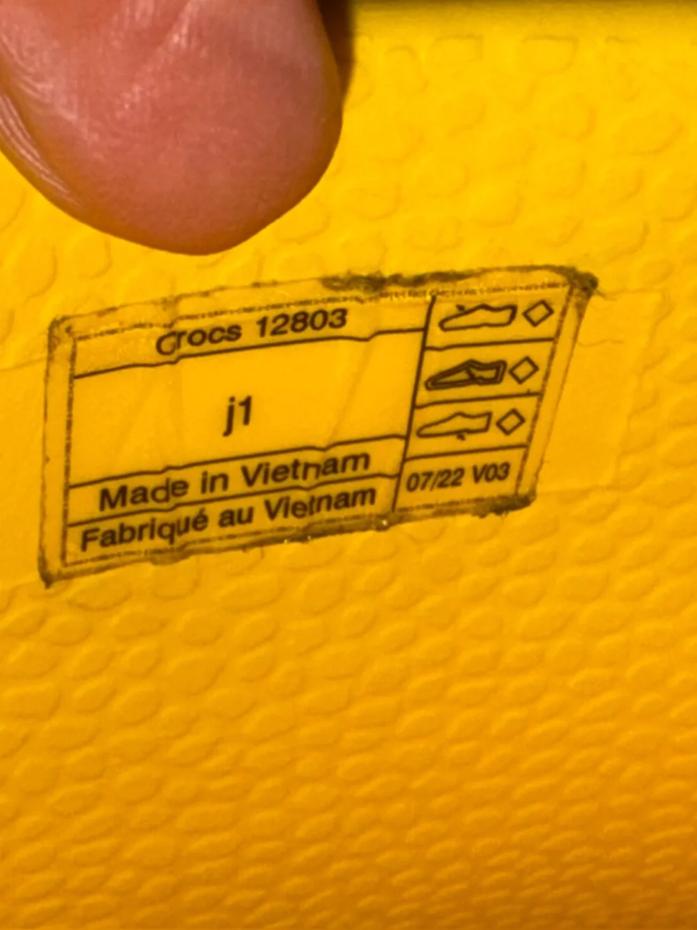 CROCS Kids'‎ Yellow Classic Rain Boot with Handle